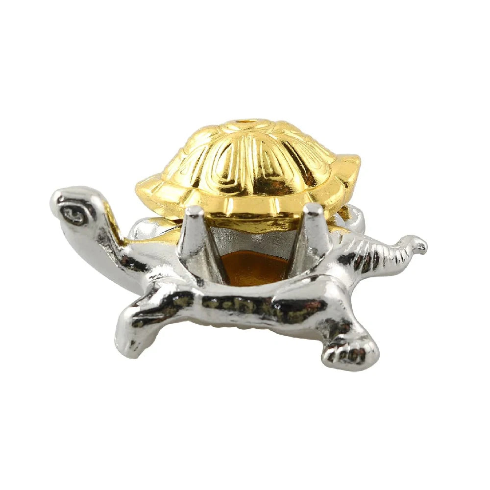 1pc Alloy Snail Small Ornaments Small Turtle Cute Vivid Little Animal Home Decoration Bonsai with Incense Crafts Figurines
