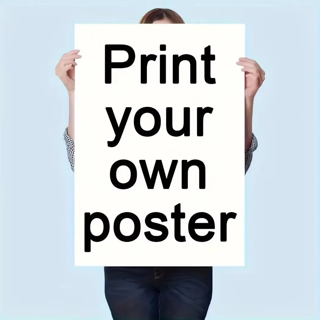 Custom Print Your Own Posters High-quality Canvas Print Movie Wedding & Family Poster Picture for Living Room Bedroom Home Decor