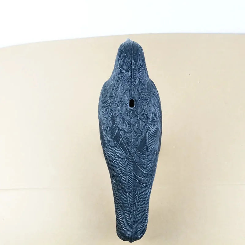Simulation Crow Black Raven Bird Repellent Natural Pest Control Pigeon Repellent Raven Prop Scary Decoration Party Supplies