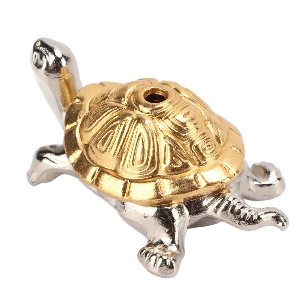 1pc Alloy Snail Small Ornaments Small Turtle Cute Vivid Little Animal Home Decoration Bonsai with Incense Crafts Figurines