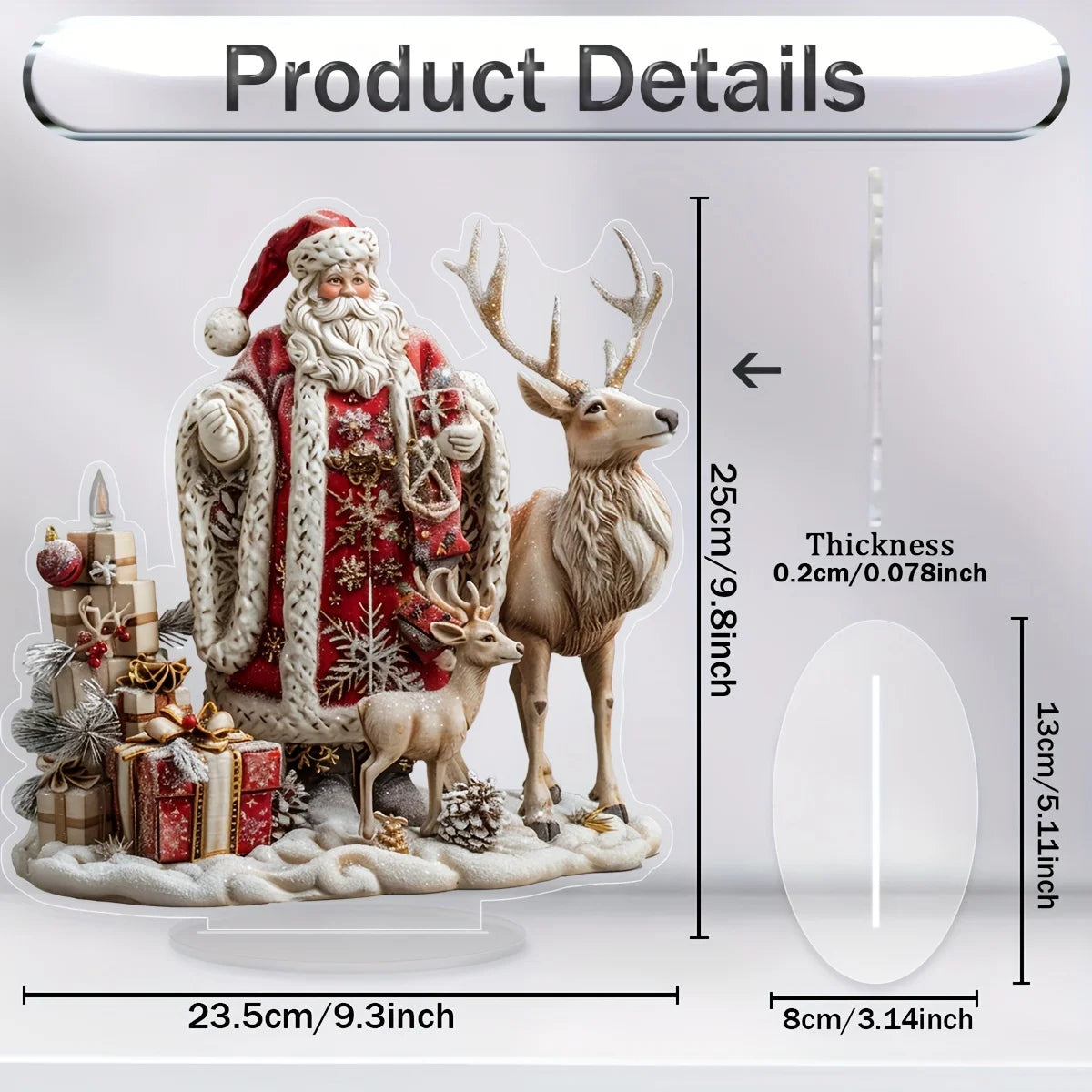 1 Piece 2D Christmas Gift, Festival Decoration, Bohemian Style, Multi-Functional Desktop Decoration Suitable for Bedroom.