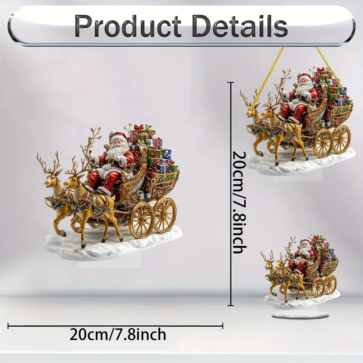 1 Piece 2D Christmas Gift, Festival Decoration, Bohemian Style, Multi-Functional Desktop Decoration Suitable for Bedroom.