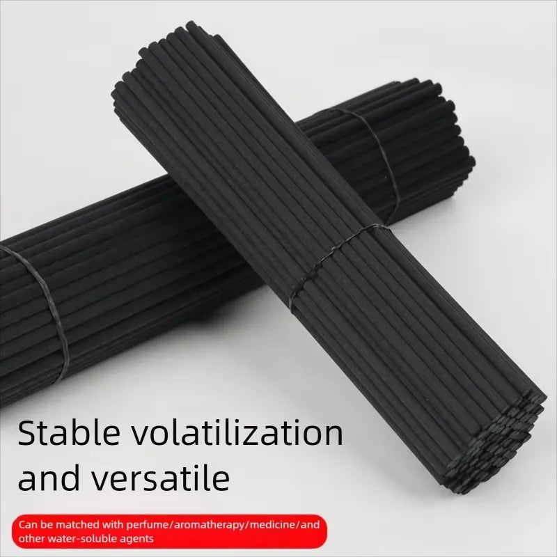 10/50/100Pcs Reed Diffuser Sticks Set 3mm 8inch Fiber Reed Diffuser Sticks Fragrance for Bedroom Office Bathroom Home