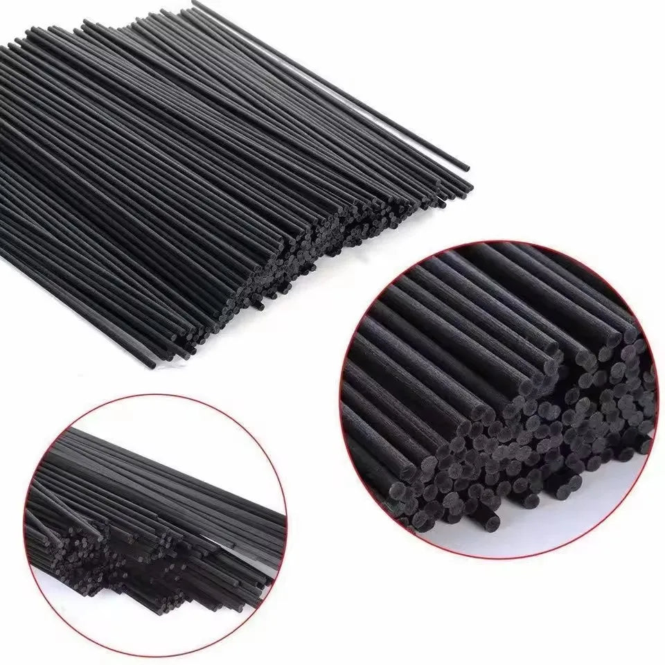 10/50/100Pcs Reed Diffuser Sticks Set 3mm 8inch Fiber Reed Diffuser Sticks Fragrance for Bedroom Office Bathroom Home