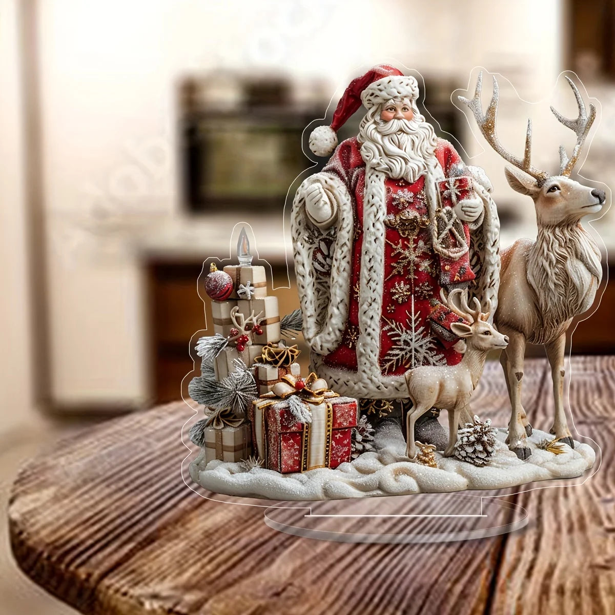 1 Piece 2D Christmas Gift, Festival Decoration, Bohemian Style, Multi-Functional Desktop Decoration Suitable for Bedroom.