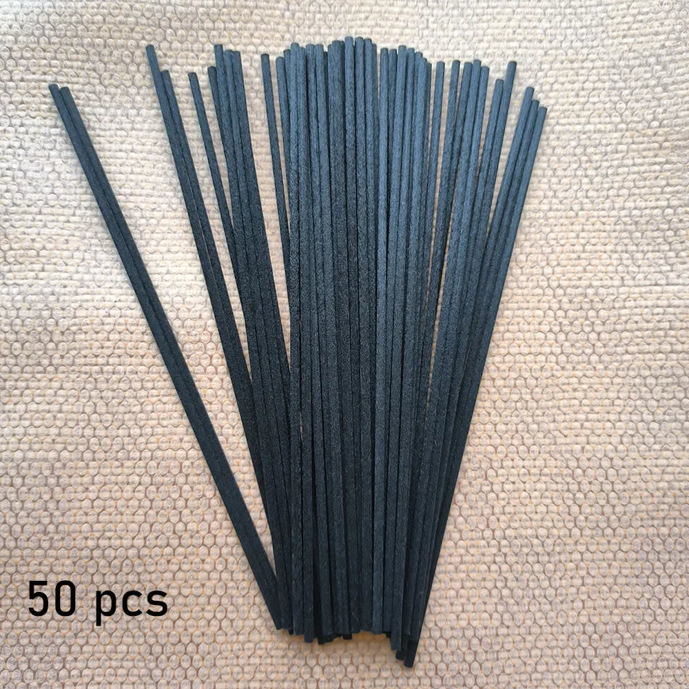 10/50/100Pcs Reed Diffuser Sticks Set 3mm 8inch Fiber Reed Diffuser Sticks Fragrance for Bedroom Office Bathroom Home