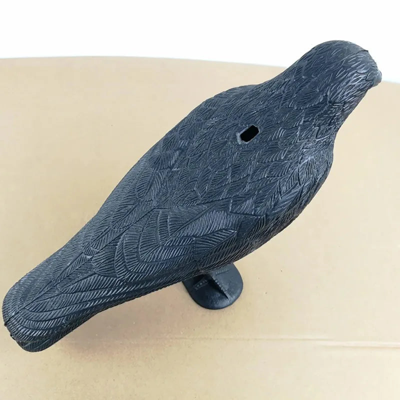 Simulation Crow Black Raven Bird Repellent Natural Pest Control Pigeon Repellent Raven Prop Scary Decoration Party Supplies
