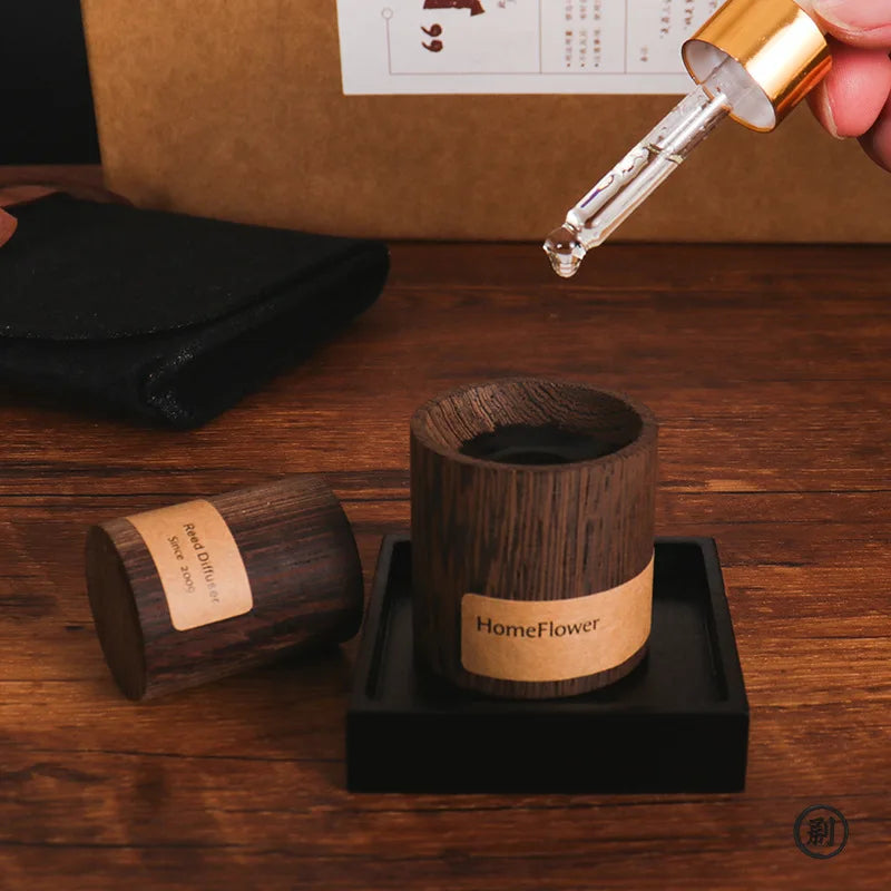 Black Walnut Aroma Diffuser – Home Fragrance for Sleep, Decompression, Fresh Air & Relaxing