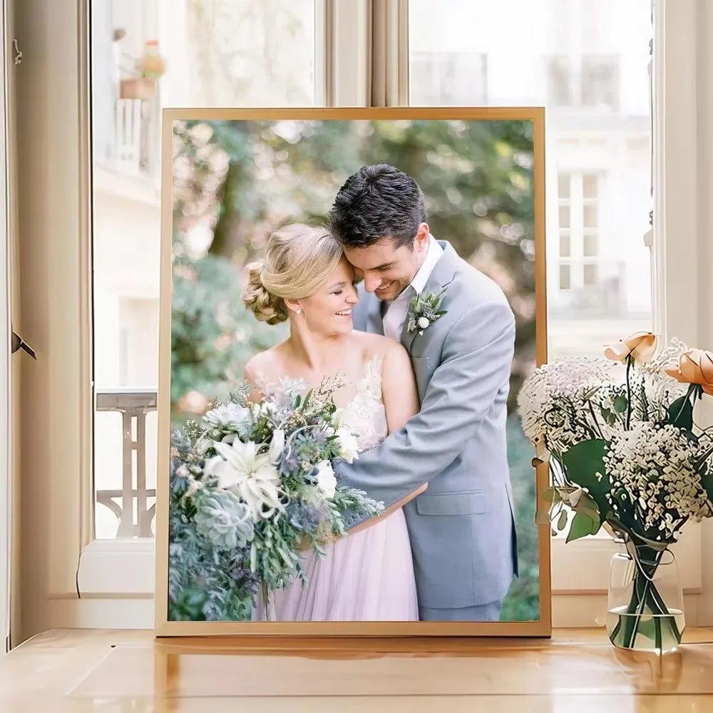 Custom Print Your Own Posters High-quality Canvas Print Movie Wedding & Family Poster Picture for Living Room Bedroom Home Decor